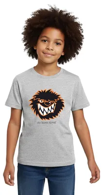 Produktbild von Spreadshirt Die Wilden Kerle Kerl Porträt Kinder T-Shirt, 98/104 (3-4 Jahre), Grau meliert