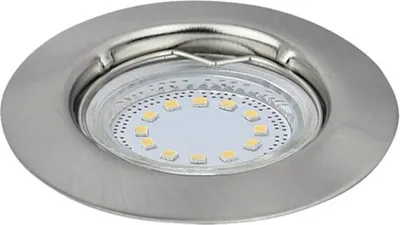 Produktbild von Rabalux 1163 Deckenstrahler 3 Spots Lite, GU10, 3W, 3000K, 240lm, silber, rund, warmweiß, Standard, ø82mm