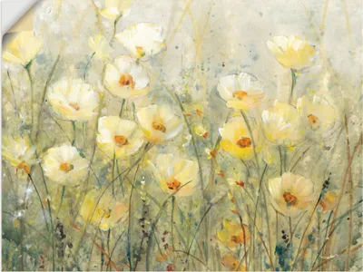 Produktbild von ARTland Wandbild, selbstklebend Sommer in voller Blüte I Größe: 40x30 cm