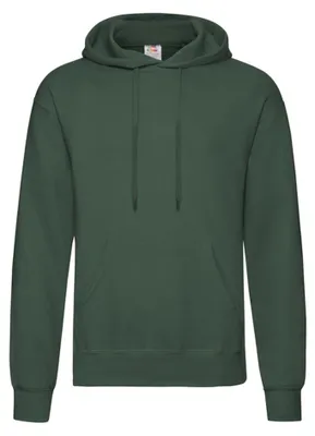 Immagine prodotto di Fruit of the Loom - Felpa con cappuccio leggera da uomo/donna unisex LT1392 (S) (verde bottiglia)