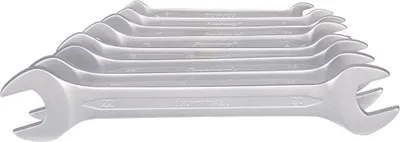 Produktbild von FORMAT Doppelmaulschlüssel-Satz DIN3110 6-22 mm, 8-teilig