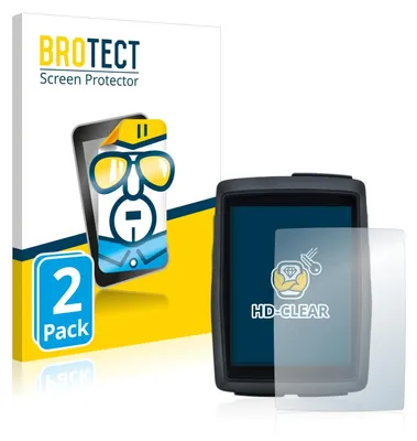 Produktbild von 2x Für Sigma BC 14.0 WL Schutzfolie BROTECT Displayschutz Display Schutz Folie Klar Transparent