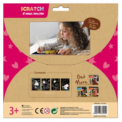 Produktbild von CARLETTO Scratch Magic Unicorns 0 0 0