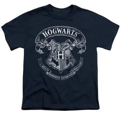 Immagine prodotto di Harry Potter - T-shirt per bambini, cotone filato ad anello, modello TV36990 (taglia 116) (blu navy)