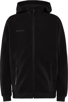 Produktbild von CRAFT Core Soul Full Zip Hood JR Black 134/140