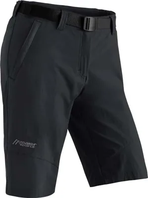 Produktbild von Maier Sports Bermuda Lawa Damen Funktionshose Outdoor Freizeit schwarz NEU 50