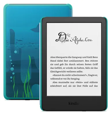 Immagine prodotto di Amazon Kindle Kids lettore e-book Touch screen 16 GB Wi-Fi Blu