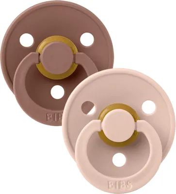 Obrázek produktu pro Bibs Colour, Klasický dětský dudlík, Kulatý, Latex