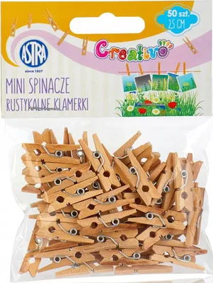 Image de Mini pinces en bois