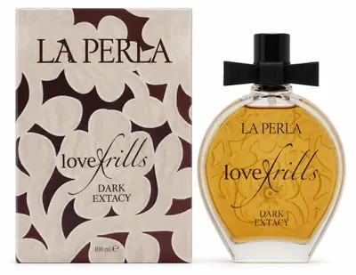 Produktbild von La Perla Love Frills Dark Extacy Eau de Toilette 100 ml, KI-generiertes Bild