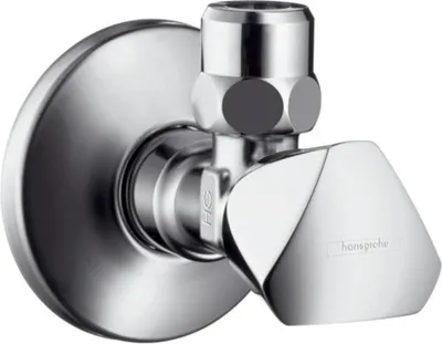Productafbeelding van Hansgrohe Hoekventiel E Design, chroom, artikelnummer 13902000