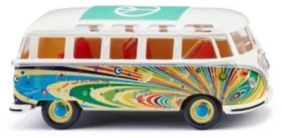 Produktbild von Wiking 1:40 VW T1 Sambabus Flower Power 076502