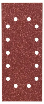 Produktbild von Schleifblatt-Set für Schwingschleifer K=40, 115 x 280 mm, 14 Löcher, 10-tlg.