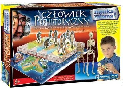 Zdjęcie produktu dla Clementoni 60646 Zestaw Czlowiek Prehistoryczny