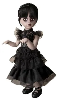 Imagen del producto de Muñeca de acción "Dancing Wednesday" de la colección Living Dead Dolls, 25 cm