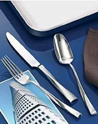 Produktbild von Sambonet S0579 Linea Q Tafellöffel, Edelstahl/PVDschwarz