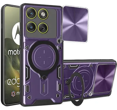 Produktbild von Techsuit – CamGuard Pro Hülle mit Kameraschutz für Motorola Edge 70 – lila