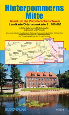 Obrázek produktu pro Mapa centra Hinterpommernu