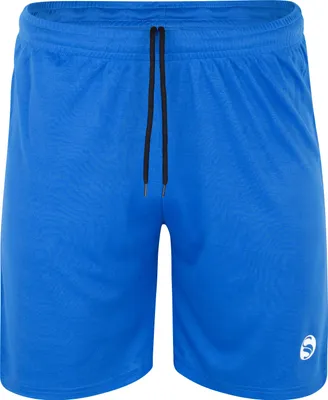 Produktbild von Sporthose Herren kurz ohne Innenslip - feuchtigkeitstransportierende Herren Trainingshose von Stark Soul® - Blau - XL