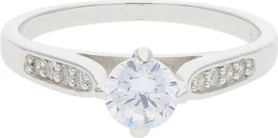 Produktbild von JuwelmaLux Ring 925 Silber mit synth. Zirkonia JL10-07-2985 56
