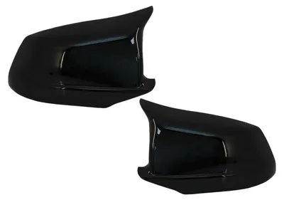 Imagen del producto de Cubiertas de espejo para BMW Serie 5 (F10, F11, F18) sin actualización de diseño (LCI), modelo de 2010 a 2013, color brillante, estilo M.