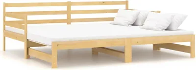 Obrázok produktu pre vidaXL Rozkladacia posteľ z borovicového masívu 2x(90x200) cm