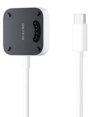 Produktbild von Insta360 6183, Kamera-Ladegerät, 70 g, Schwarz, Weiß