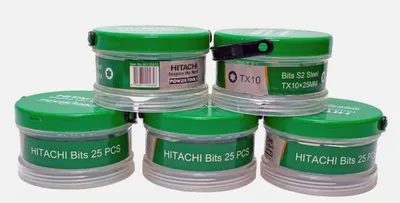 Immagine prodotto di Hitachi 5x25 Torx Profi Bit Box T 10 x 25 mm, acciaio speciale S2
