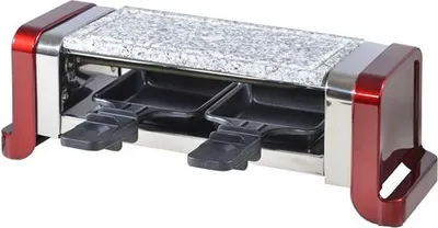 Produktbild von KitchenChef GR202-350R, Rot, Edelstahl, Rechteckig, 350 W, 315 mm, 200 mm, 105 mm