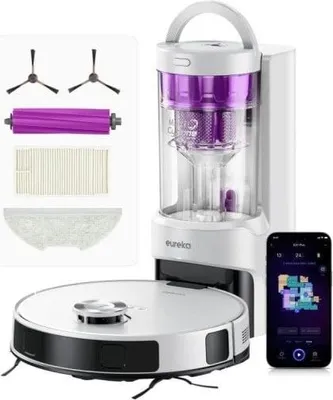 Zdjęcie produktu dla Eureka E20 Plus, Bez worka, Biały, Okrągły, Bez worka, Ładowanie, Purification, 65 dB