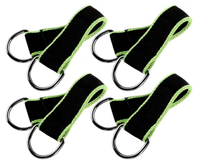 Produktbild von 4 Stück Hängematten Sicherheitsseile mit doppelter Dicke für Outdoor-Aktivitäten