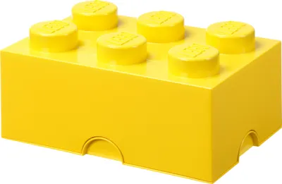 Zdjęcie produktu dla LEGO 40000802 Klocek do przechowywania LEGO STORAGE BRICK 6, 8,47 l, ty