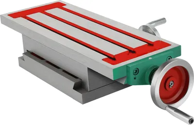 Obrázek produktu pro SucceBuy frézovací stůl 450 × 170 mm, 30 kg těžký pracovní stůl s křížovým posuvem, 2osá 4cestná křížová frézka pro vrtací stojany a stolní frézky