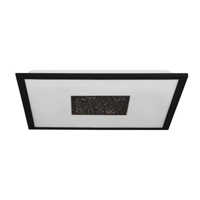 Zdjęcie produktu dla Eglo 900559 MARMORATA lampa sufitowa LED 19W, 9W 445x445mm czarny biały ciepły biały