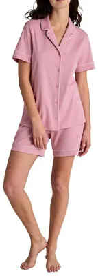 Produktbild von CALIDA Moonlight Dreams Kurz-Pyjama, durchgeknöpft mit Seide Damen, weiche, luxu