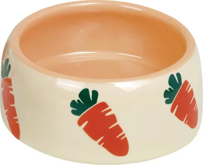 Obrázok produktu pre Nobby 73630, Zajac, Miska na kŕmenie zvierat, Keramický, Béžová, Oranžová, Obrázok, 0,25 L