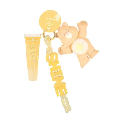 Produktbild von essence Care Bears Lipgloss More Fun Please + Schlüsselanhänger SHINE Bär