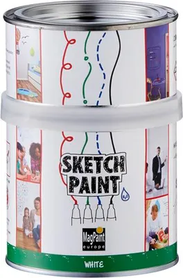 Produktbild von MagPaint SketchPaint für Whiteboards White Glossy  x  x  - White Glossy - Innenbereich - SPWHG05BE