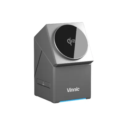 Produktbild von Vinnic OWL PEAK 3in1 Qi2 Magnetic Charging Dock, black.