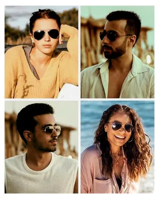 Produktbild von Polarisierte Sonnenbrille für Herren und Damen, ultraleichte Pilotenbrille mit UV400 Schutz und Metallrahmen