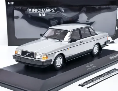 Obrázek produktu pro Volvo 240 GL 1986 stříbrná MINICHAMPS 1:18