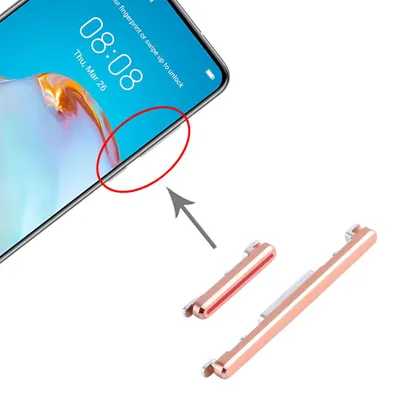Immagine prodotto di Pulsante di alimentazione per Huawei P40 Gold On Off Volume Interruttore di ricambio di riparazione