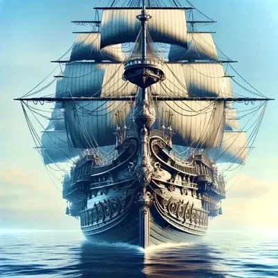 Diamond Painting Segelschiff 40x40 cm DIY Vollbohrer