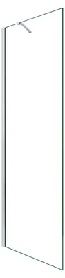 Produktbild von AICA Walk in Dusche 70x185cm,5mm ESG-Klarglas Mit Stabilisator 50cm für Duschwand ,Offene Duschtrennwand,ohne Tür Duschabtrennung ,Duschkabine