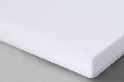 Obrázek produktu pro Prostěradlo, saténové prostěradlo, vysoká kvalita, s elastickou páskou 140x200 Bílá