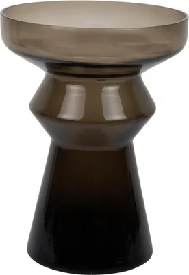 Produktbild von Present Time - Vase Majesto - Braun - 22.5x22.5x30cm