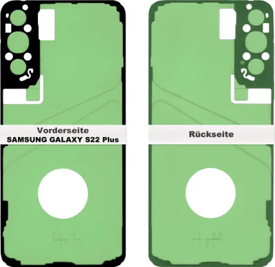 Produktbild von Samsung Galaxy S22 Plus Akkudeckel Klebefolie Kleber Backcover Adhesive Rahmen Batterie Glue