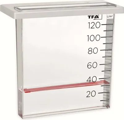 Image de TFA-Dostmann 47.1014 Pluviomètre 12 cm Transparent
