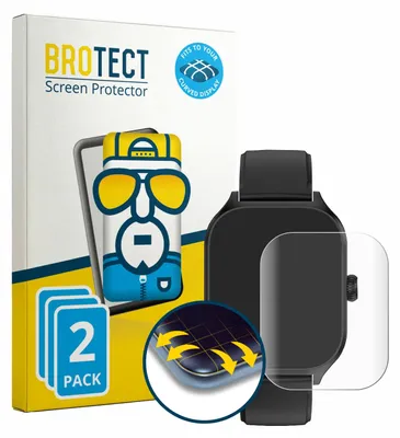 Produktbild von 2x BROTECT Fullscreen Schutzfolie für Clleylise B0GCKCJG5S Displayschutz Folie Fullcover Klar Transparent