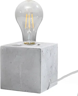 Produktbild von Tischlampe Ariz Beton SOLLUX Grau